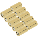 10x XCell Akku Sub-C 1,2V / 2000mAh X2000SCR PP Hochstrom...