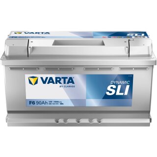 VARTA F6 Black Dynamic 12V 90Ah 720A Autobatterie