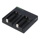 PATONA Premium Dual PD Performance Rundzellen-Ladegerät für 18650 Cell