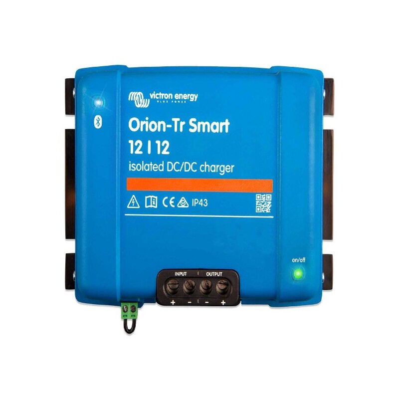 Q-Batteries 12-100 12,8V 100Ah 1280Wh LiFePO4 Batterie + Victron Orion Ladegerät