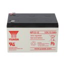 Yuasa NP12-12 AGM-Bleiakku 12V 12Ah VdS – Faston F2 6,3 mm