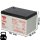 Yuasa NP12-12 AGM-Bleiakku 12V 12Ah VdS – Faston F2 6,3 mm
