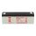 Yuasa NP2.3-12 AGM-Bleiakku 12V 2,3Ah VdS – Faston F1 4,8 mm