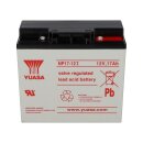 Yuasa Lead battery np17-12i Pb 12v 17Ah VdS, m5 internal thread