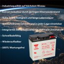Yuasa NP17-12I AGM-Bleiakku 12V 17Ah VdS – M5-Innengewinde