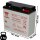 Yuasa NP17-12I AGM-Bleiakku 12V 17Ah VdS – M5-Innengewinde