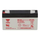 Yuasa Lead-acid battery np1.2-6 Pb 6v 1,2Ah Faston 4,8