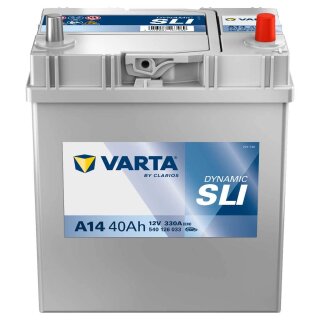 VARTA A14 Blue Dynamic 12V 40Ah 330A Autobatterie 540 126 033