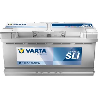 VARTA I1 Silver Dynamic 12V 110Ah 920A Autobatterie