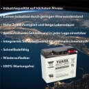 Yuasa REC22-12I zyklenfester AGM-Bleiakku 12V 22Ah – M5-Innengewinde