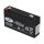 Landport LP6-1.2 T1 6V 1,2Ah AGM Bleiakku 4,8 mm Faston