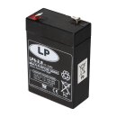Landport LP6-2.8 T1 6V 2,8Ah AGM Bleiakku 4,8 mm Faston