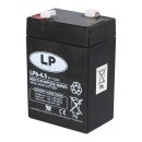 Landport LP6-4.5 T1 6V 4,5Ah AGM Bleiakku 4,8 mm Faston
