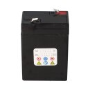 Landport LP6-6.0 T1 6V 6Ah AGM Bleiakku 4,8 mm Faston