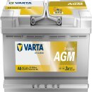 VARTA A5 Silver Dynamic AGM 12V 95Ah 850A Autobatterie...