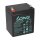 Kung Long WPL5-12 12V 5Ah AGM Bleiakku F2 6,3mm Longlife
