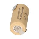 10x XCell Sub-C Hochleistungsakku mit Z-Lötfahne - 1,2V 2000 mAh NiCd