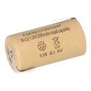 20x XCell Sub-C Hochleistungsakku mit Z- Lötfahne - 1,2V 2000 mAh Ni-CD