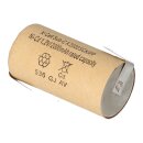 20x XCell Sub-C Hochleistungsakku mit Z-Lötfahne - 1,2V 2000 mAh NiCd