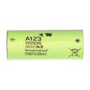 A123 Einzelzelle 3,3V 2500mAh B-GRADE ANR26650M1B