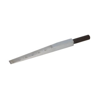 Benedict Messkeil 0,5–7 mm Stahl mattverchromt – 0,1-mm-Skala