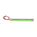 Notleuchtenakku 3,6V 1,8Ah NiMH Stange / HT-S – AA/Mignon – 20 cm Kabel – passend für L31NIMH1800 / NIMH1800