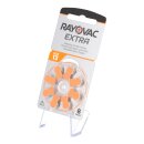 Rayovac HA13 PR48 Hörgeräte Batterien Extra Advanced