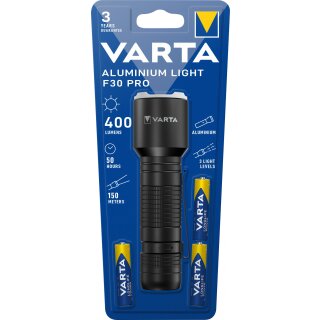 Varta LED Aluminium Light Taschenlampe 400lm