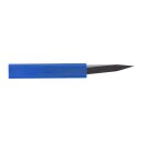 Benedict Präzisions-Haarlineal 100 mm Stahl brüniert – DIN 874 Blatt 2, Etui