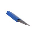 Benedict Präzisions-Haarlineal 100 mm Stahl brüniert – DIN 874 Blatt 2, Etui