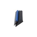 Benedict Präzisions-Haarlineal 200 mm Stahl brüniert – DIN 874 Blatt 2, Etui