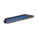 Benedict Präzisions-Haarlineal 200 mm Stahl brüniert – DIN 874 Blatt 2, Etui