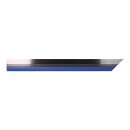 Benedict Präzisions-Haarlineal 500 mm Stahl brüniert – DIN 874 Blatt 2, Etui