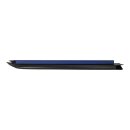 Benedict Präzisions-Haarlineal 500 mm Stahl brüniert – DIN 874 Blatt 2, Etui