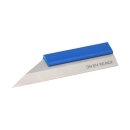 Benedict Präzisions-Haarlineal 100 mm Edelstahl mattiert – DIN 874 Blatt 2, Etui