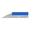 Benedict Präzisions-Haarlineal 100 mm Edelstahl mattiert – DIN 874 Blatt 2, Etui