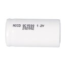 Mexcel Akku Sub-C 1,2V 1500mAh NS1500SCH Hochtemperatur...