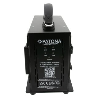PATONA Platinum 4-Kanal Ladegerät für B-Mount Akkus