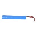 12v battery emergency light 1500mAh NiCd high temperature 2x5 row 30cm cable