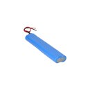 12v battery emergency light 1500mAh NiCd high temperature 2x5 row 30cm cable