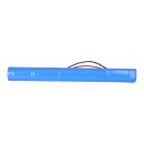 Battery pack 6v 4.0Ah NiCd emergency lights ht 20cm cable rod l51nicd4000