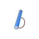 Battery pack 6v 4.0Ah NiCd emergency lights ht 20cm cable rod l51nicd4000