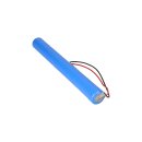 Battery pack 6v 4.0Ah NiCd emergency lights ht 20cm cable rod l51nicd4000