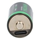 4x PATONA Premium CR123A USB-C Akku 3,0V 800mAh / 2400mWh – inkl. Ladekabel