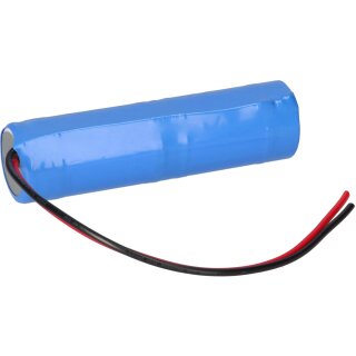 Akkupack 2,4V 4500mAh 4,5Ah für Notlicht Notbeleuchtung Notlampe Stange m. Kabel D