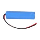 Notleuchten-Akku 2,4V 4,5Ah NiCd L1x2 D-Zellen mit Kabel