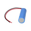 Notleuchten-Akku 2,4V 4,5Ah NiCd L1x2 D-Zellen mit Kabel