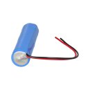 Notleuchten-Akku 2,4V 4,5Ah NiCd L1x2 D-Zellen mit Kabel