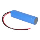 Notleuchten-Akku 2,4V 4,5Ah NiCd L1x2 D-Zellen mit Kabel