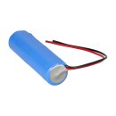 Notleuchten-Akku 2,4V 4,5Ah NiCd L1x2 D-Zellen mit Kabel